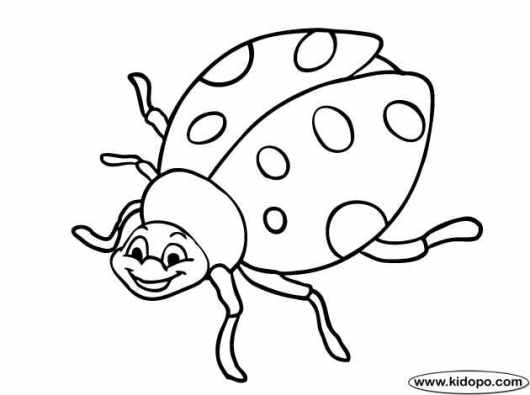 530x395 Download Lady Bug Coloring Sheet Ladybugs Pages For Kids