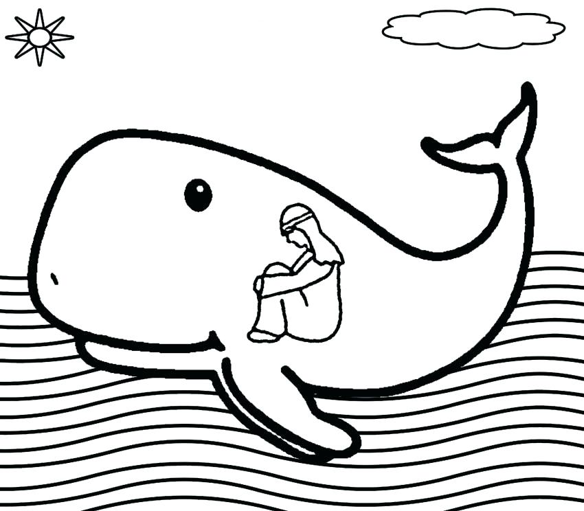 850x744 Jonah And The Whale Coloring Pages Get Out From Whale Stomach