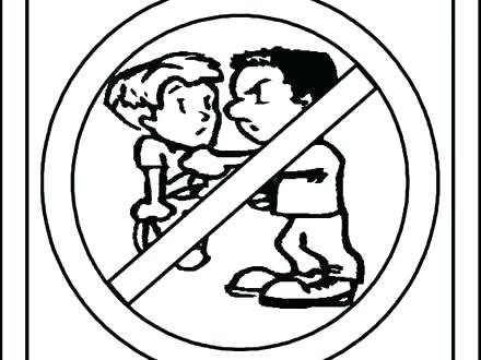 440x330 Stop Sign Coloring Traffic Light Coloring Page Stop Sign Pages