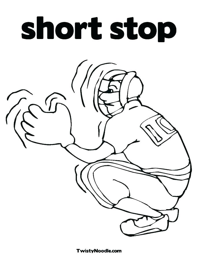 685x886 Stop Sign Coloring Page