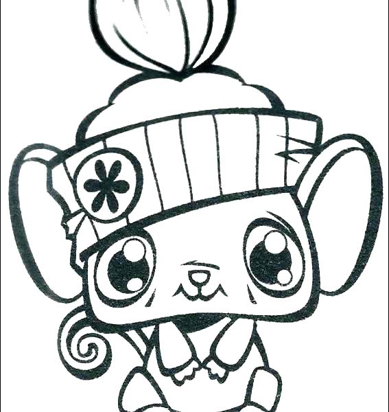 567x600 Store Coloring Page Coloring Pages Littlest Pet Shop Coloring