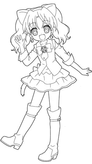 300x533 Fnaf Anime Coloring Pages