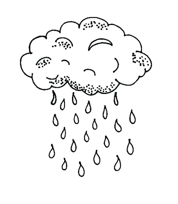 Storm Cloud Coloring Pages at GetDrawings | Free download