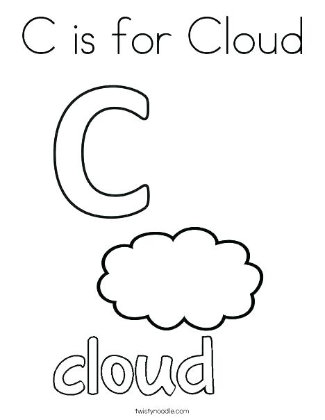 468x605 Coloring Picture Of Clouds Little Cloud Coloring Pages Rainbow