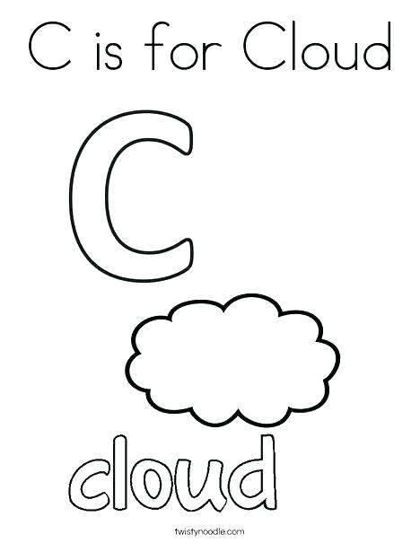 468x605 Little Cloud Coloring Pages Rainbow With Clouds Coloring Sheet