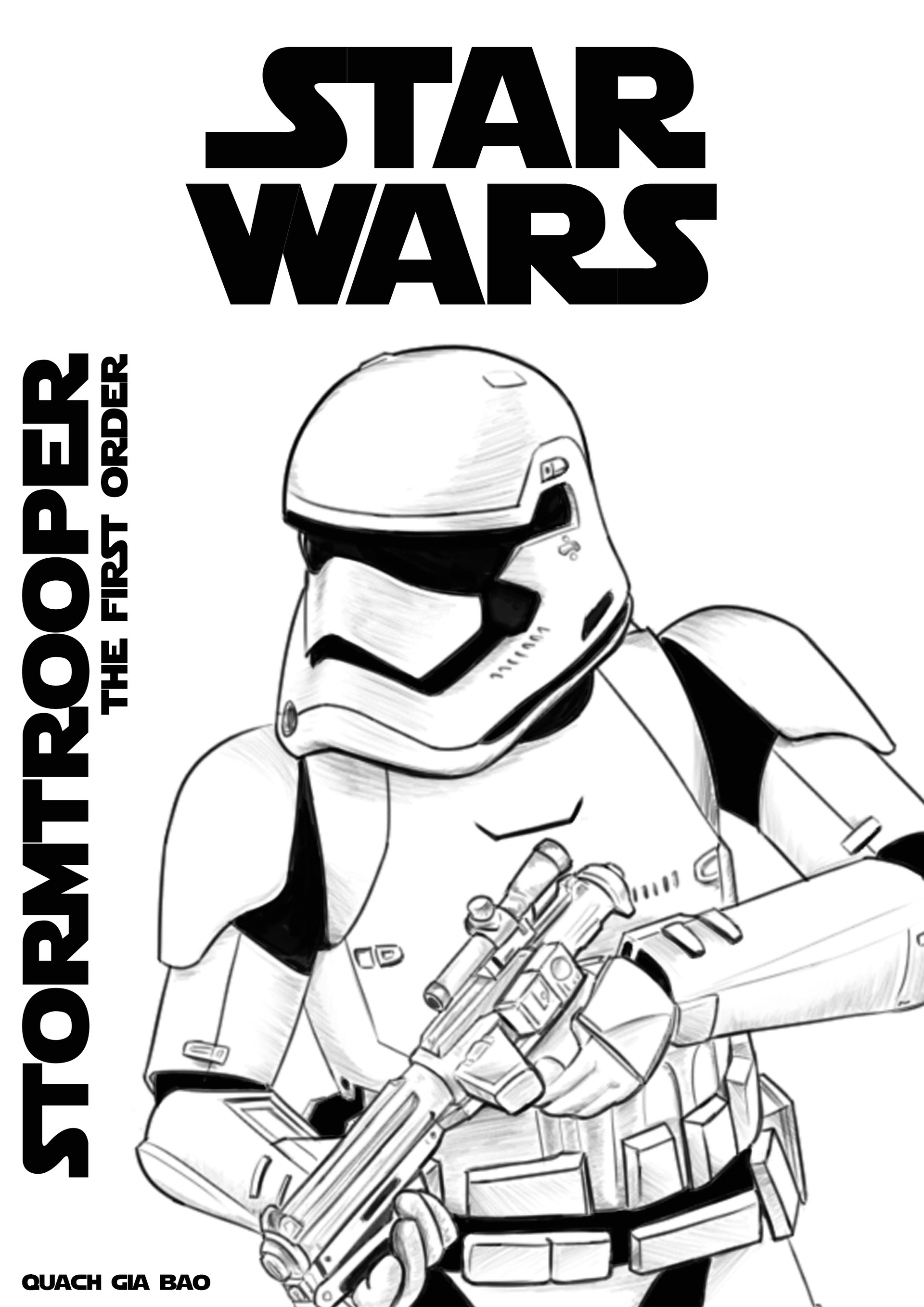 1920x2716 Stormtrooper Coloring Pages Saloneyefo