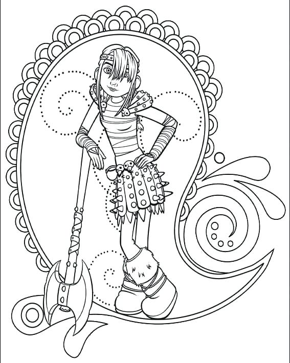 567x710 How To Train Your Dragon Coloring Pages Cookie