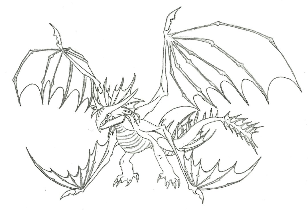 1080x739 Special How To Train A Dragon Coloring Pages Inside Your