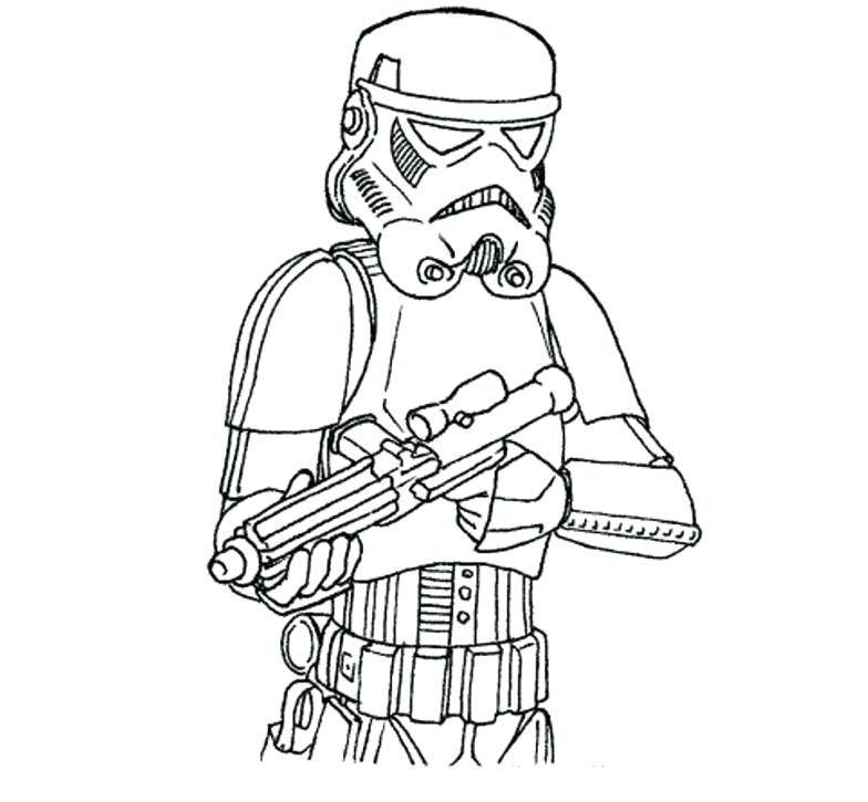 784x725 Stormtrooper Coloring Pages Star Wars Coloring Pages Star Wars