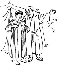 236x269 Joseph And His Brothers Coloring Page Joseph