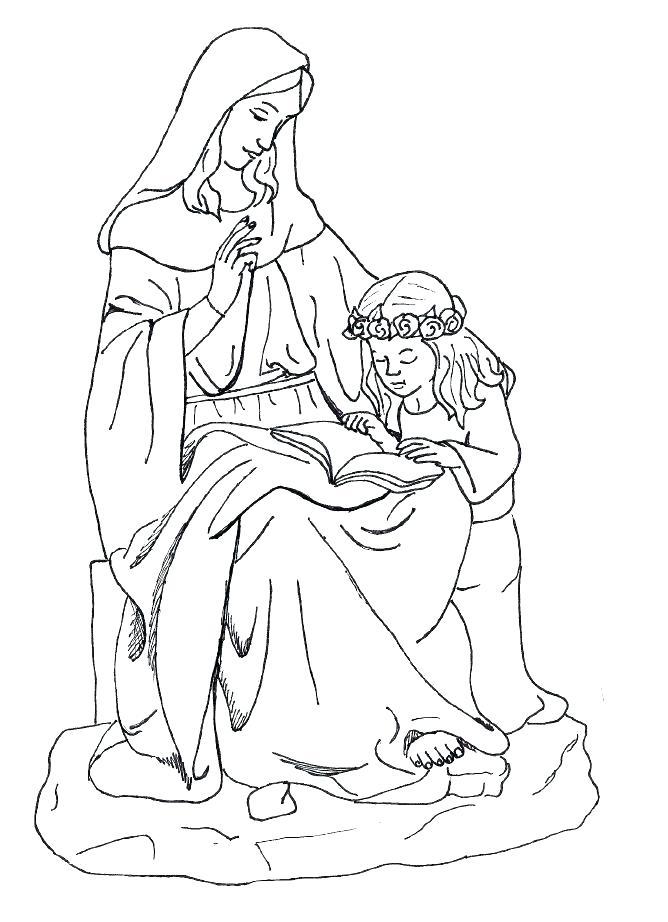668x922 Story Of Joseph Coloring Pages St Coloring Page Saint Coloring