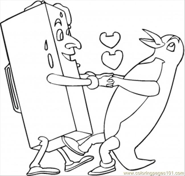 650x618 Dance In The Kitchen Coloring Page