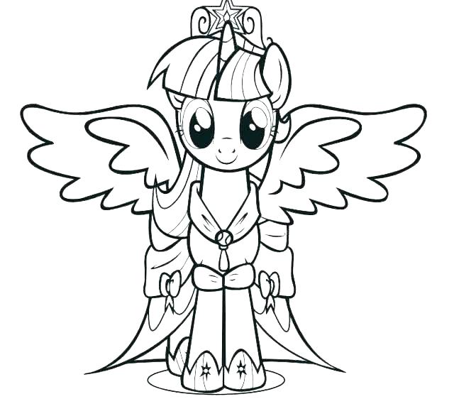 640x562 Magic Coloring Pages My Little Pony Free Coloring Pages My Little