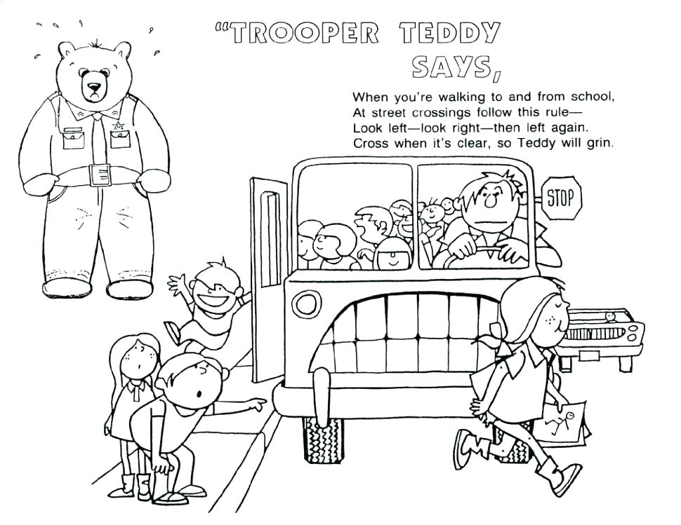 970x749 Responsibility Coloring Sheets Stranger Danger Coloring Pages