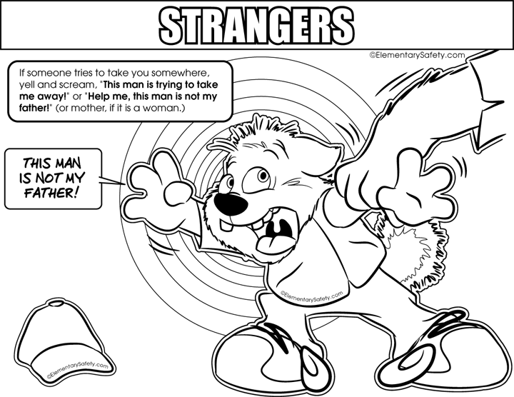 720x556 Stranger Danger Coloring Personal Safety