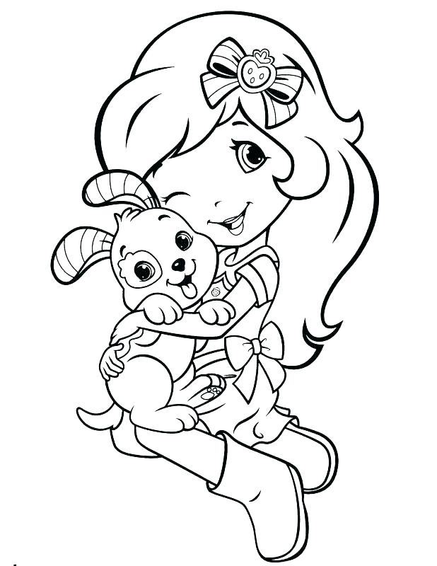 618x800 Strawberry Shortcake Free Coloring Pages Strawberry Coloring Pages