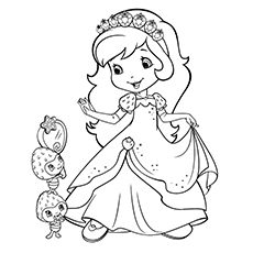 230x230 Top Strawberry Coloring Pages For Your Little One
