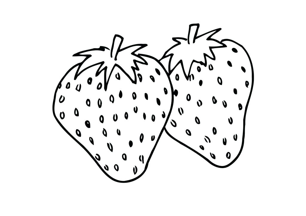 1024x726 Wonderfull Design Strawberry Coloring Page Strawberry Coloring