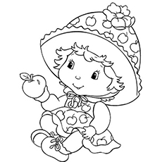 230x230 Top Free Printable Strawberry Shortcake Coloring Pages Online