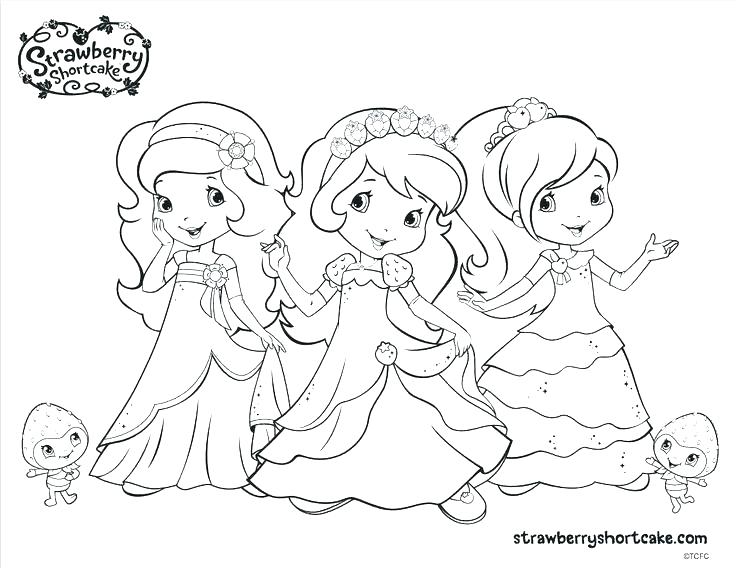 736x568 Coloring Pages Of Strawberry Shortcake And Friends