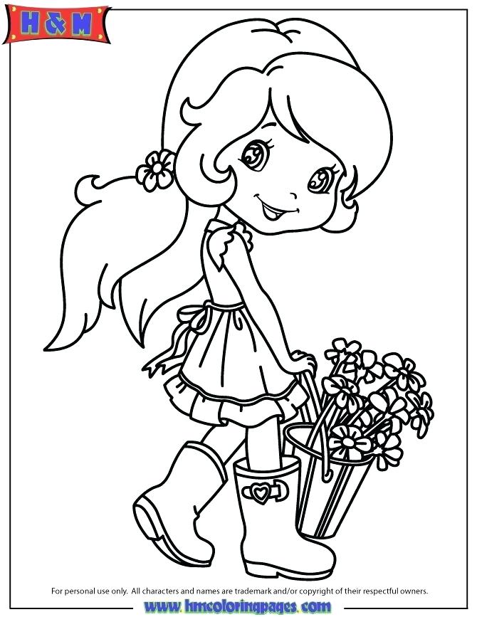 670x867 Coloring Strawberry Shortcake Cherry Jam Coloring Pages Strawberry