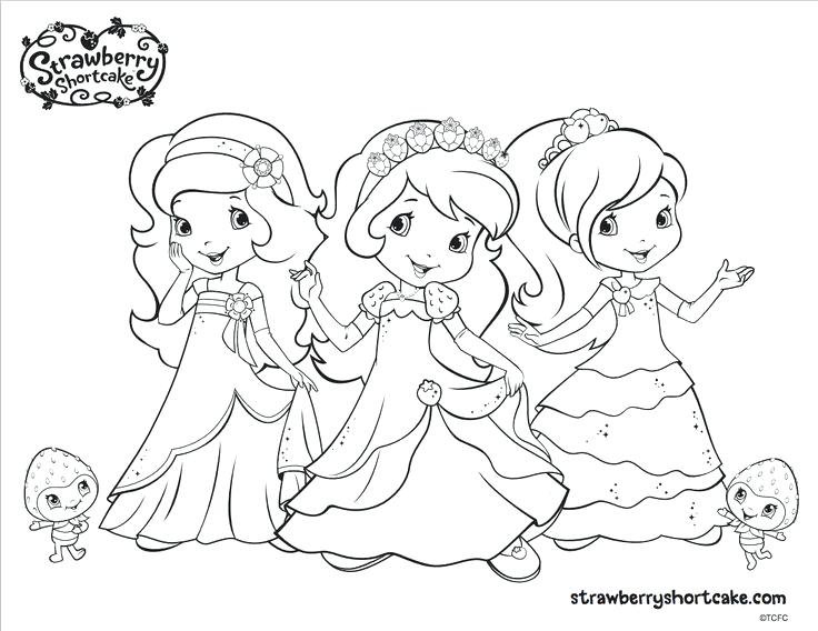 736x568 Strawberry Shortcake And Friends Coloring Pages Coloring Page