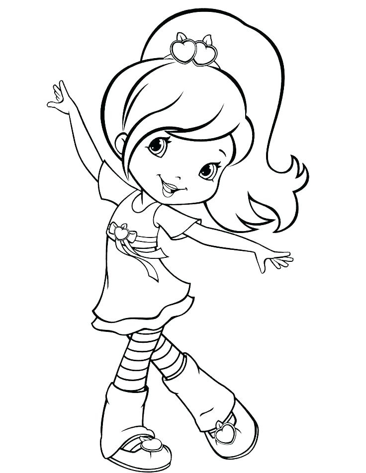 736x952 Strawberry Shortcake Birthday Coloring Pages Coloring Pages
