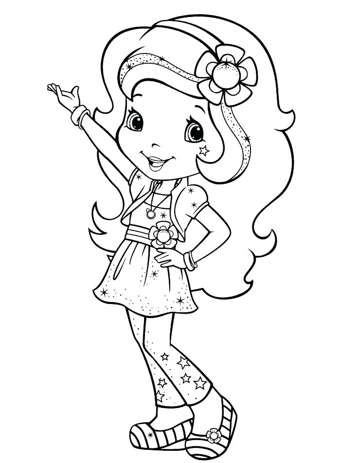 736x952 Cherry Jam Coloring Pages Strawberry Shortcake Coloring Book