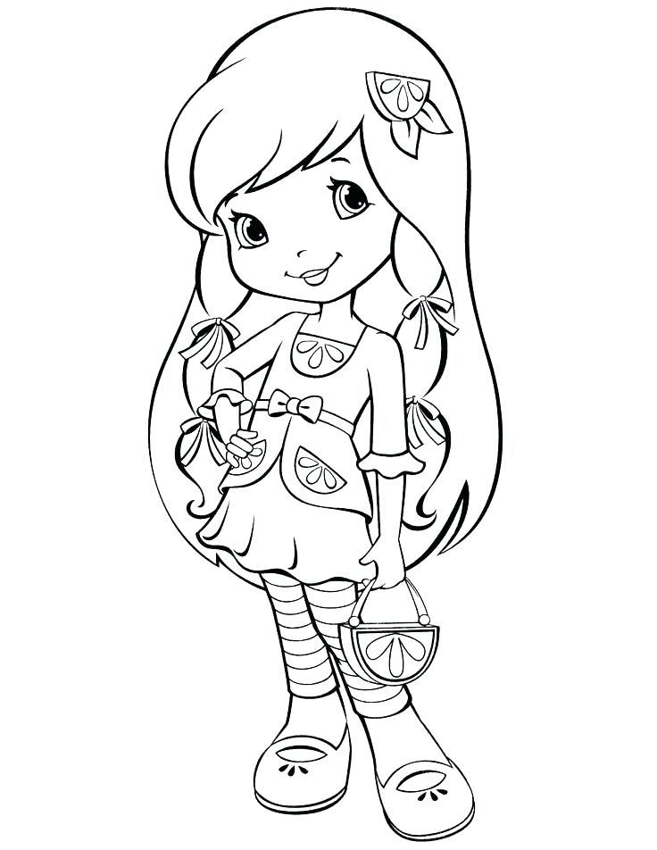 736x952 Cherry Jam Coloring Pages Strawberry Shortcake Lemon Coloring