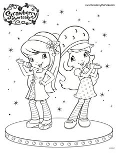 236x305 Strawberry Shortcake Coloring Pages Cherry Jam Waves Hello