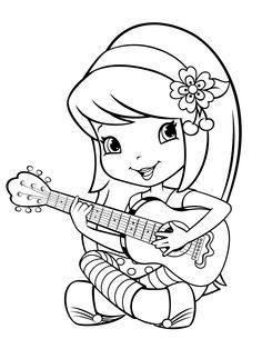236x305 Strawberry Shortcake Coloring Page A Free