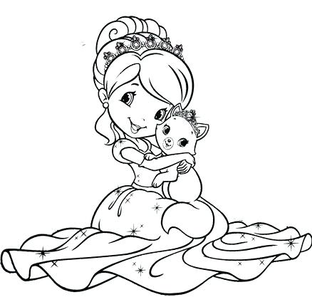 438x417 Strawberry Shortcake Coloring Pages Strawberry Shortcake Coloring