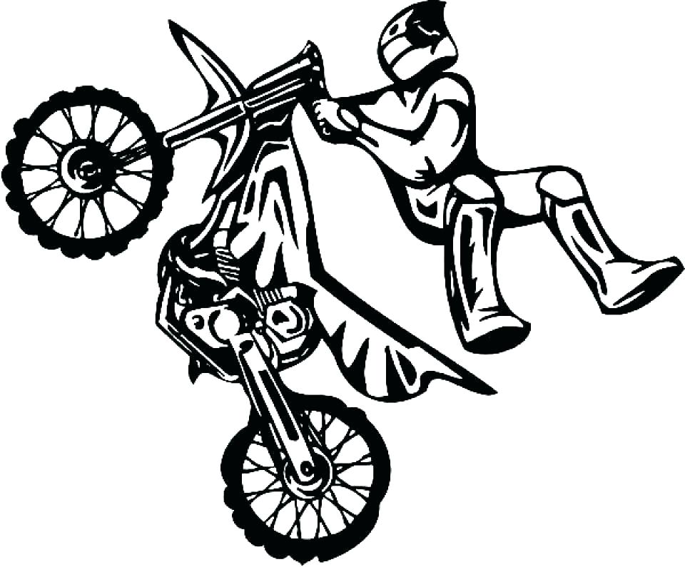 960x795 Dirt Bike Coloring Pages Icontent