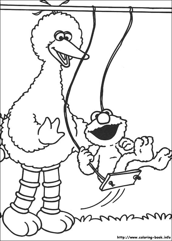 567x794 Sesame Street Coloring Pages Pdf