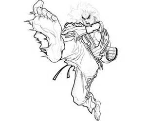 300x249 Street Fighter Ken Coloring Pages