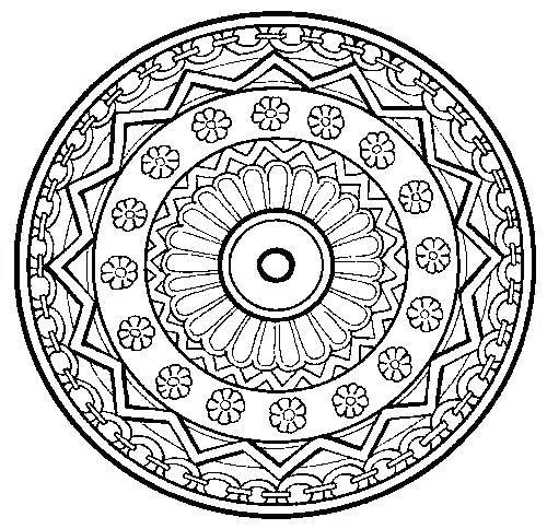 500x484 Therapy Coloring Pages Art Therapy Mandalas To Choose From Great