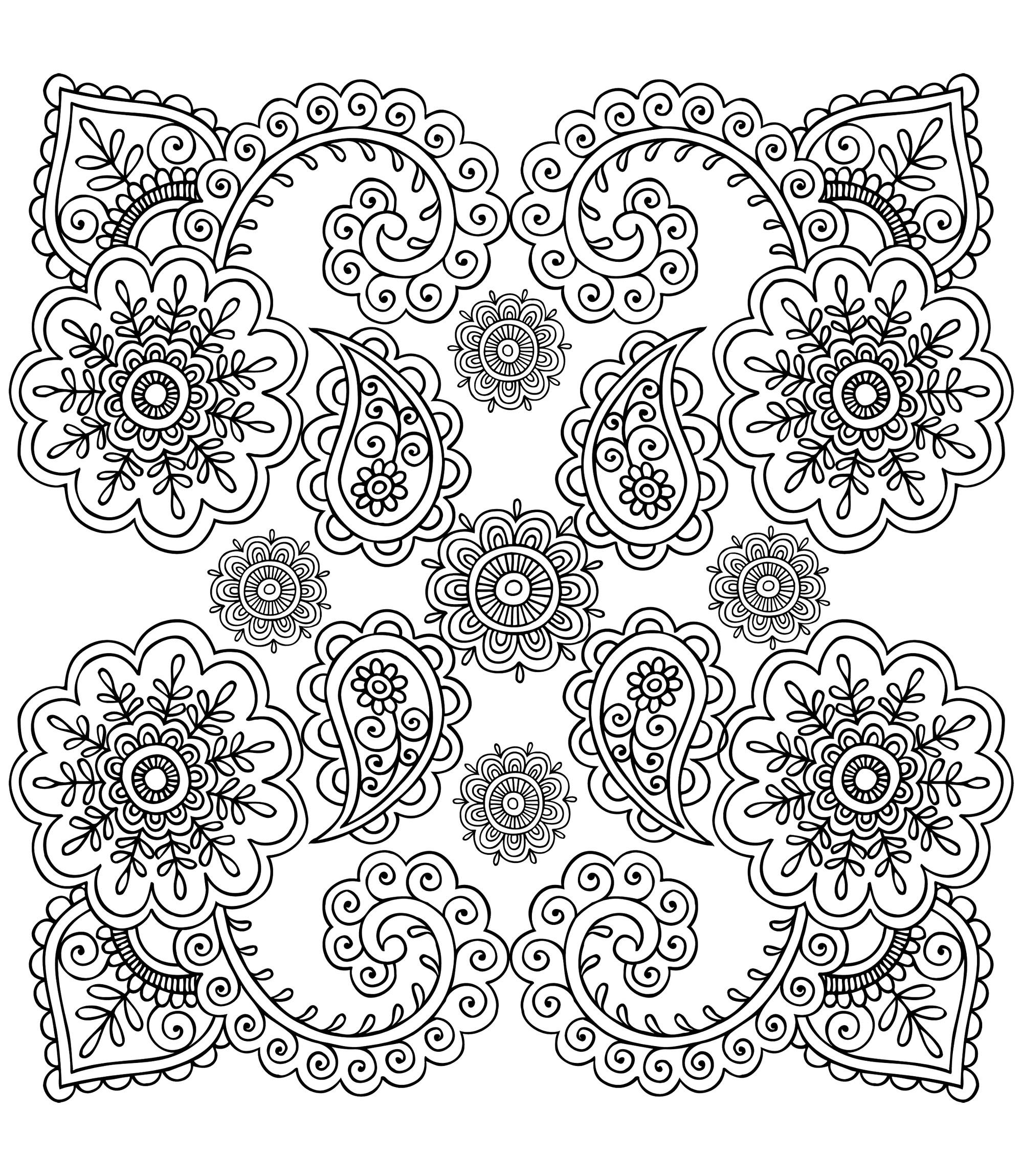 2000x2299 Anti Stress Coloring Pages Coloring Pages