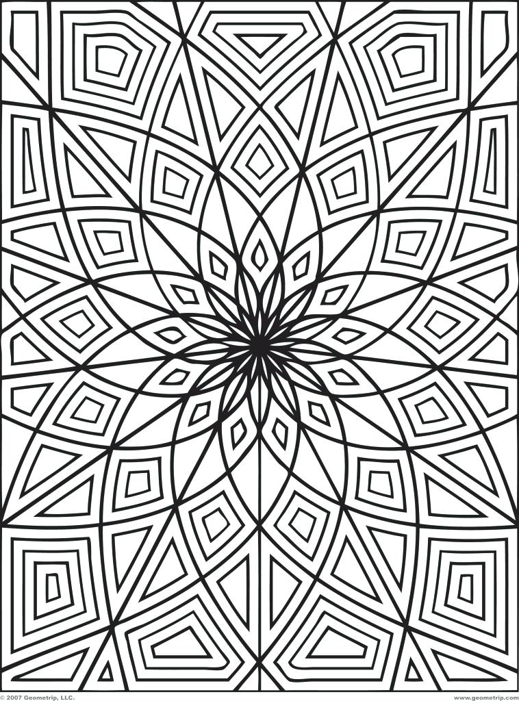 758x1024 Coloring Sheet Printable These Printable Mandala And Abstract