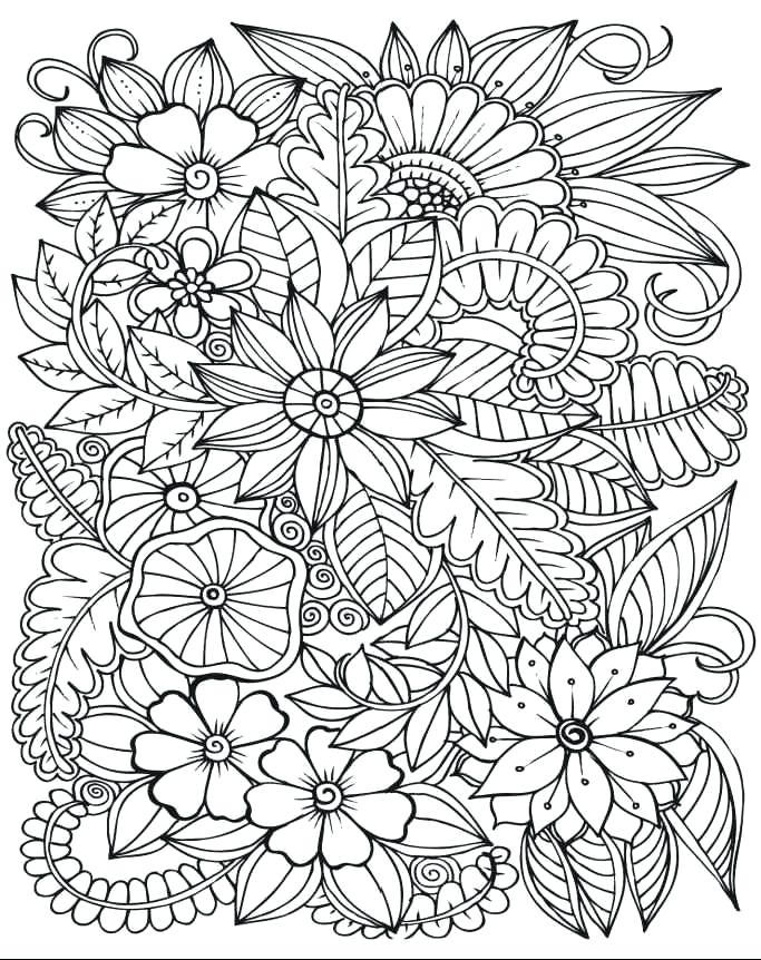 683x862 Markers Coloring Pages Stress Relief Coloring Pages For Markers