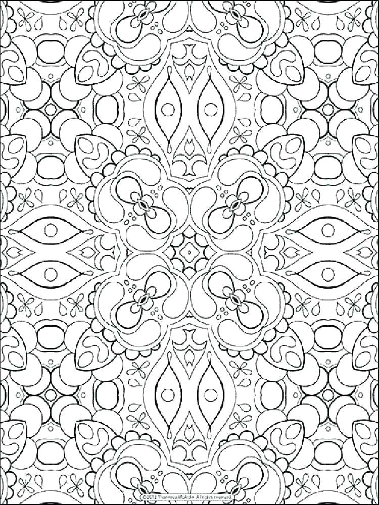 750x1000 Stress Relief Colouring Pages Printable Abstract Coloring