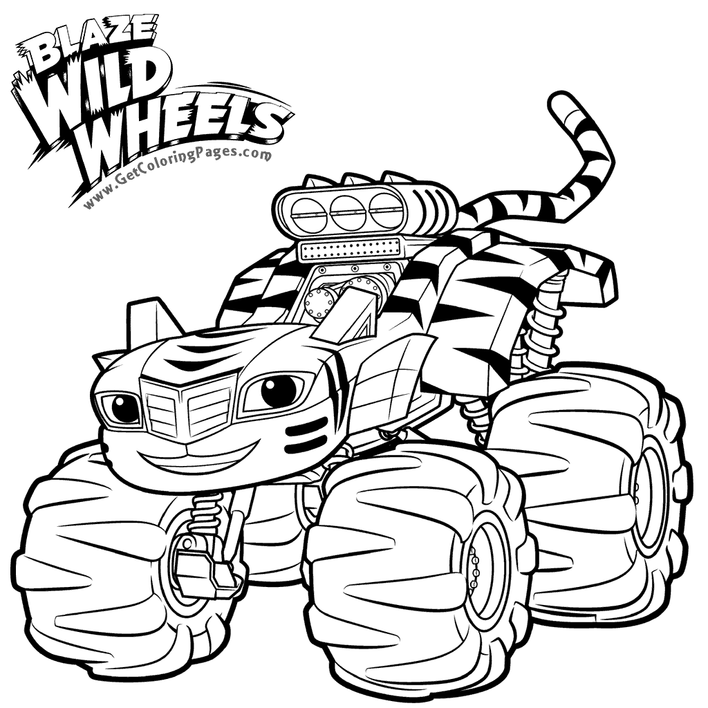 1024x1024 Top Blaze And The Monster Machines Coloring Pages Unbelievable