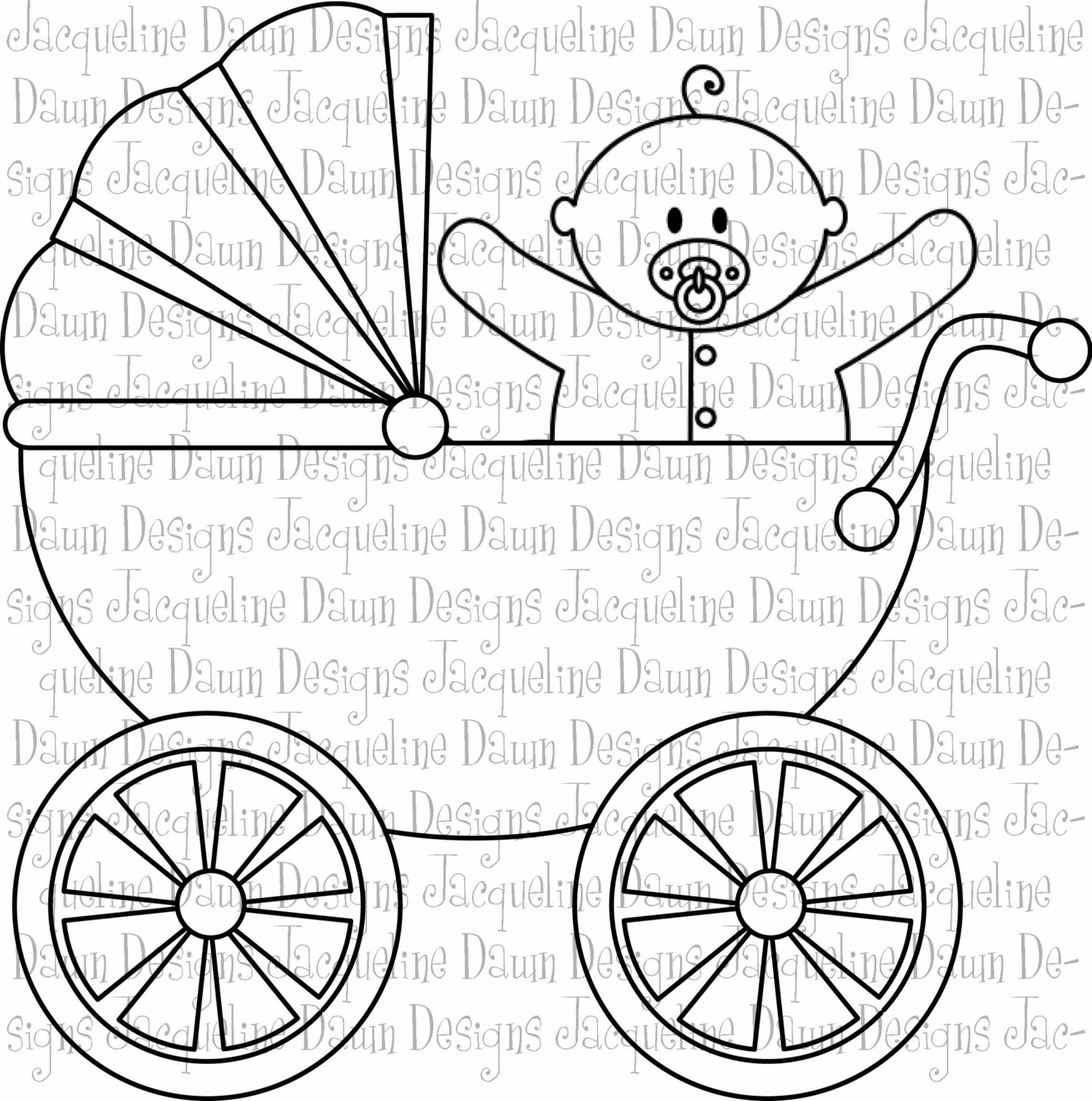 1487x1500 Baby Stroller Baby Stroller Coloring Page, Baby Carriage Coloring