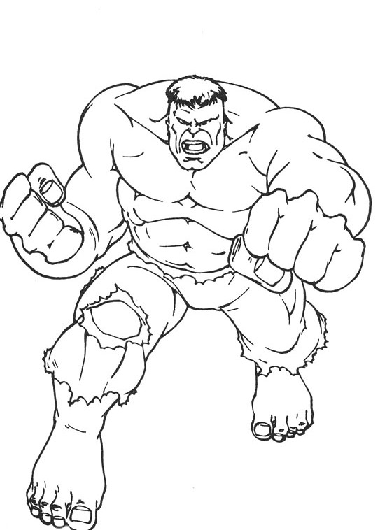 543x758 Hulk Strong Coloring Page Jonas Hulk Birthday