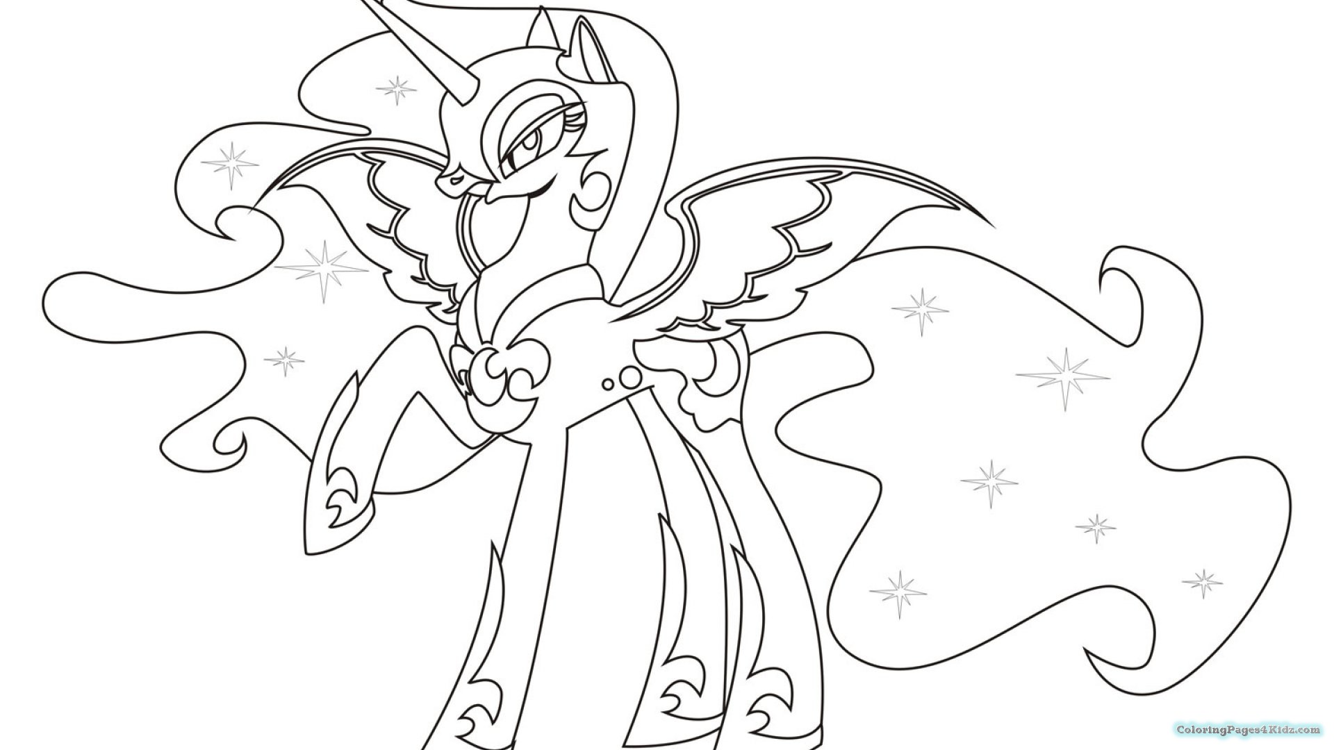 1920x1080 Strong Coloring Pages Of My Little Pony Friend