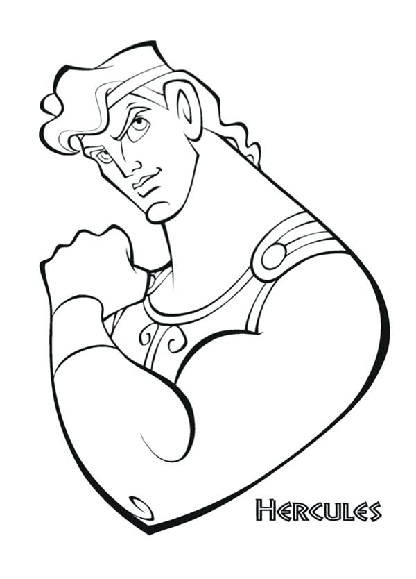 600x834 Disney Hercules Coloring Pages The Strong Coloring Pages Zacchaeus