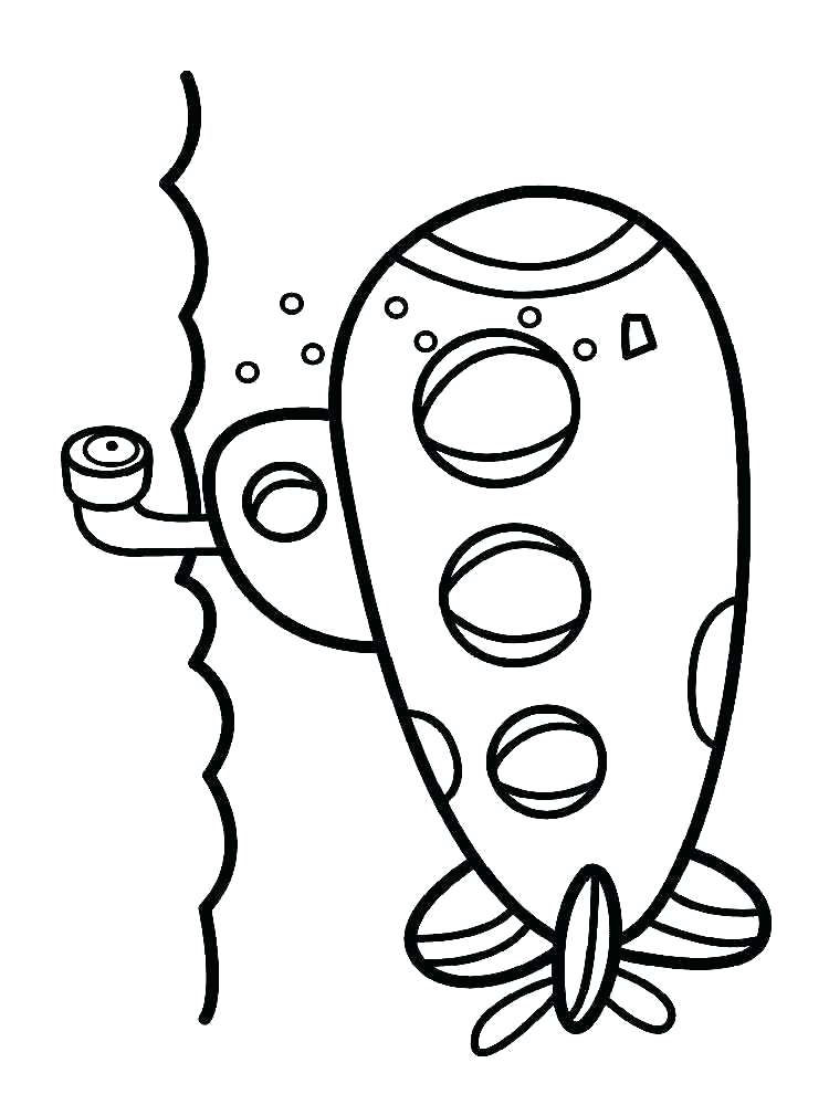 750x1000 Coloring Submarine Coloring Pages Printable Submarine Coloring