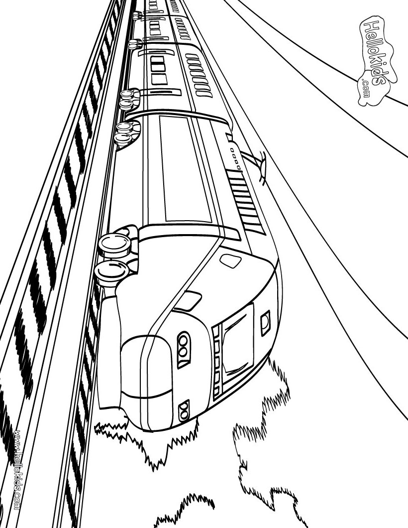 820x1060 Huge Gift High Speed Train Coloring Pages Union Pacific Page