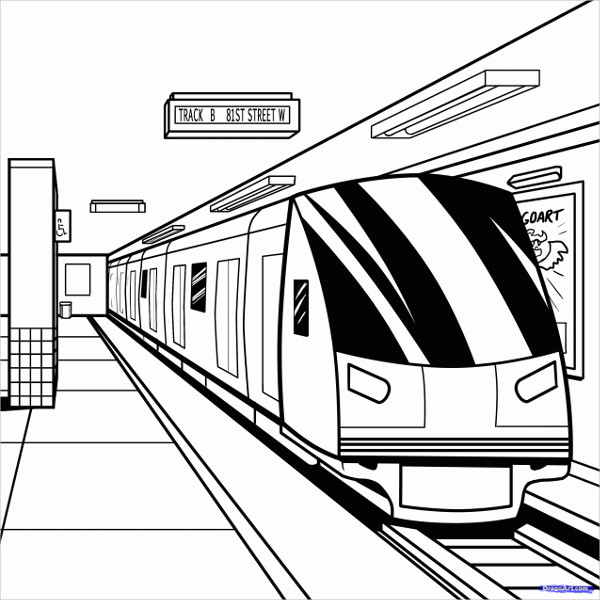 600x600 Train Track Coloring Page Stunning Best Images About Trains