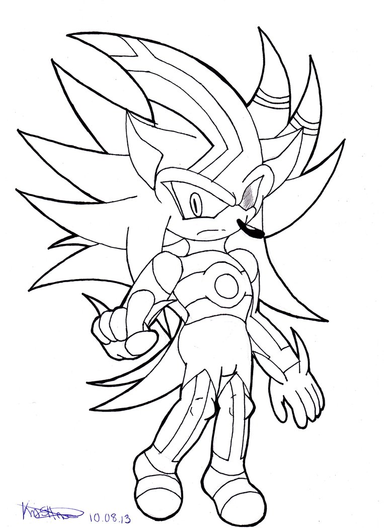 763x1048 Shadic The Hedgehog Coloring Pages