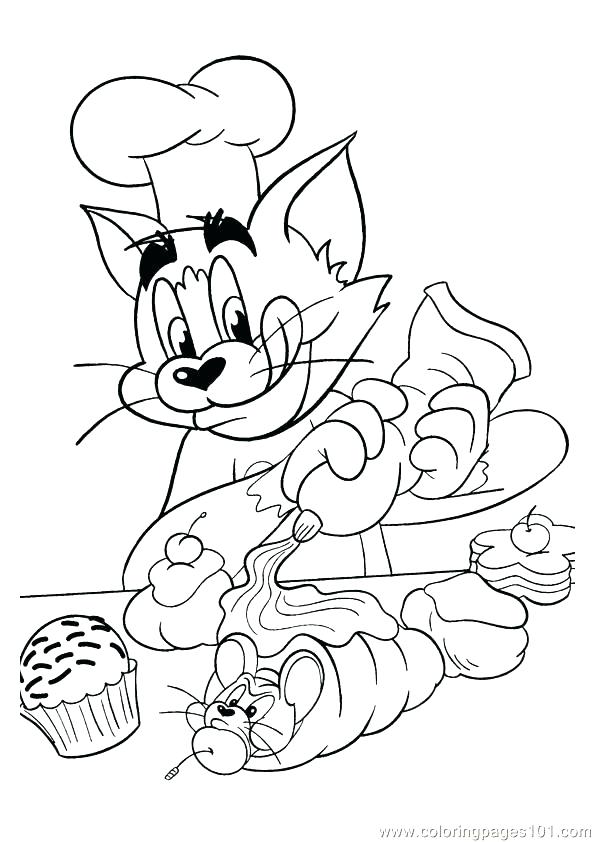 595x842 Tom And Jerry Print